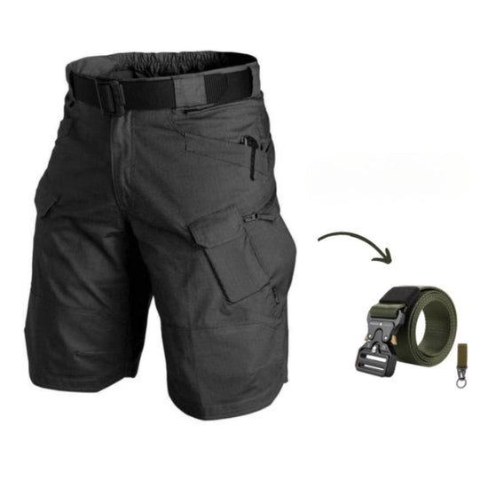 DAMIAN – Shorts cargo con 7 zakken en riem GRATIS