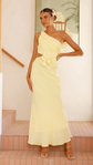 Camila™ | Vestido largo ajustado de un solo hombro