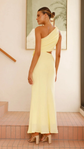Camila™ | Vestido largo ajustado de un solo hombro
