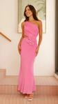 Camila™ | Vestido largo ajustado de un solo hombro