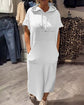Anika™ | Vestido casual con capucha y ajuste en la cintura