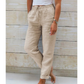 Eleonor | Pantalones Elásticos de Lino Premium Transpirable
