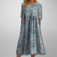 Gail™ | Vestido Midi Relajado con Bordado