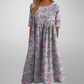 Gail™ | Vestido Midi Relajado con Bordado