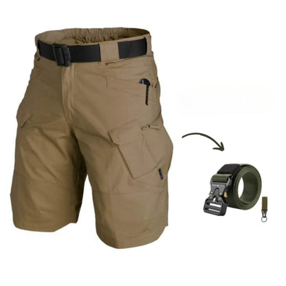DAMIAN – Shorts cargo con 7 zakken en riem GRATIS