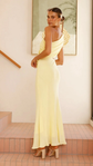 Camila™ | Vestido largo ajustado de un solo hombro