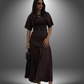 Andrea™ | Vestido Largo Plisado