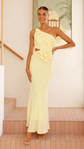 Camila™ | Vestido largo ajustado de un solo hombro