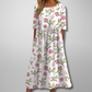 Gail™ | Vestido Midi Relajado con Bordado