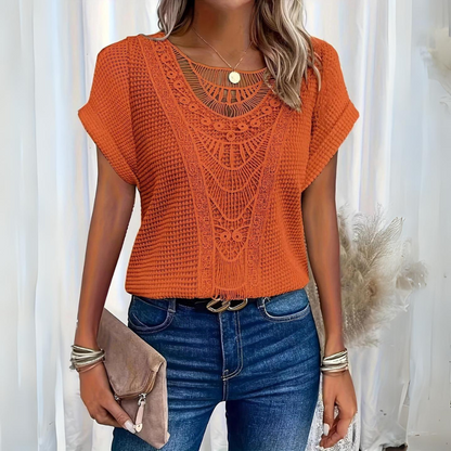 Sophie – Top kanten chic y elegante