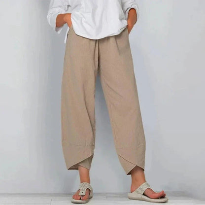 Tarni | Broek elegante y elástico de gran tamaño