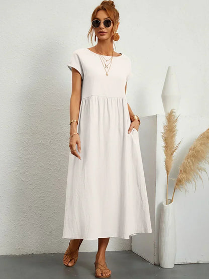 Nataly | Vestido midi casual y femenino