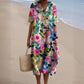 Nicka™ | Vestido con Estampado Floral Vivo