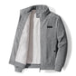 Velvex™ - Ribbet fløjlsjakke med fleece-foring