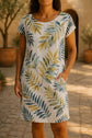 Ranya™ | Vestido Elegante de Lino y Algodón Natural