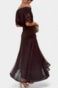 Alondra – Vestido Largo Floral de Ensueño con Escote en V