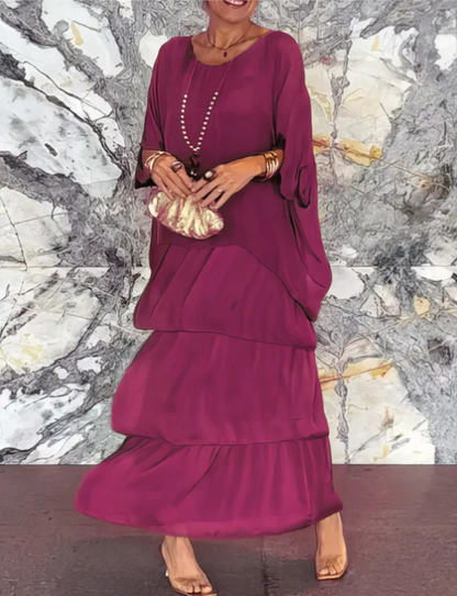 VESTIDO ARTÍSTICO - SILUETA ​​SUELTA