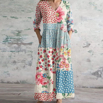 Kristen ™ | Elegante vestido maxi retro