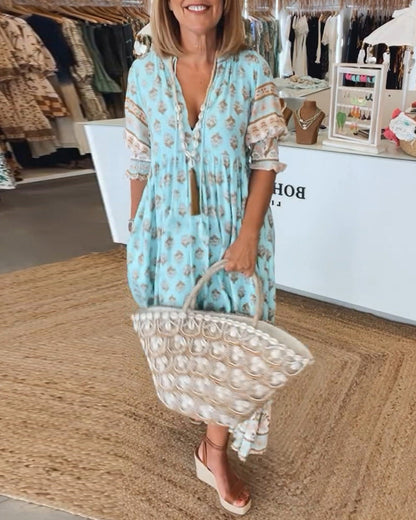 Marisa™ – Vestido Largo de Verano Radiante