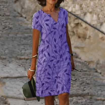 ALIA™ | Vestido de Verano Elegante con Cobertura Abdominal