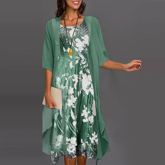 Adeline™ | Elegante Conjunto de 2 Piezas de Algodón