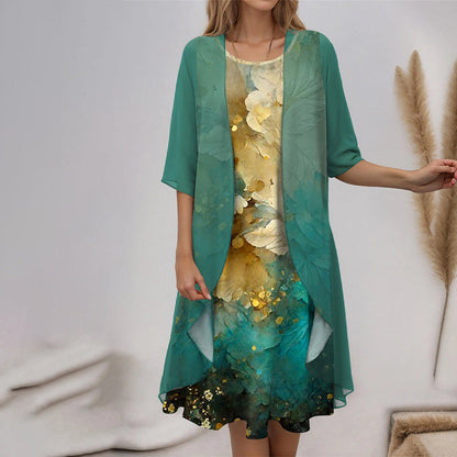 Adeline™ | Elegante Conjunto de 2 Piezas de Algodón